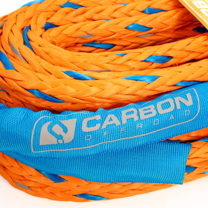 Carbon Offroad High-Vis Large Vehicle Winch Extension Rope | 25m