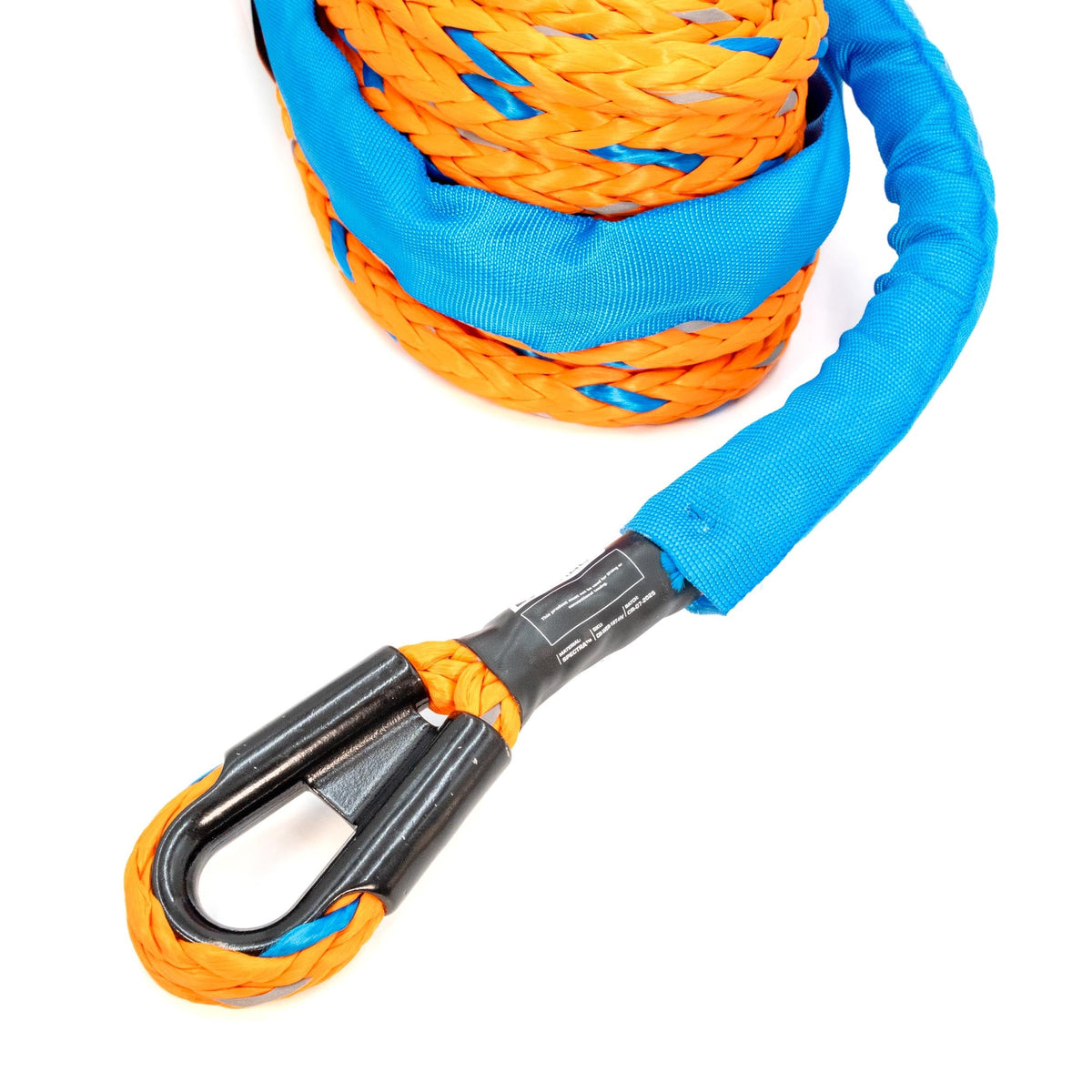 Carbon Offroad High-Vis Large Vehicle Winch Extension Rope | 25m