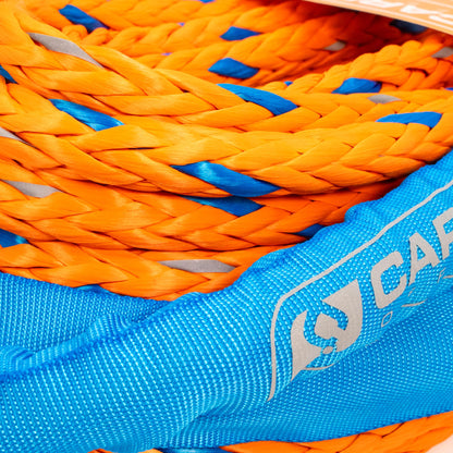 Carbon Offroad High-Vis Large Vehicle Winch Extension Rope | 25m