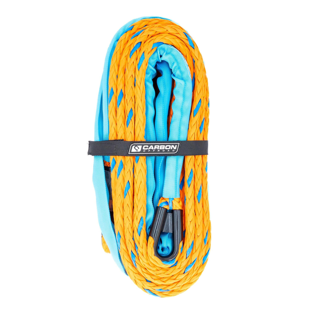 Carbon Offroad High-Vis Large Vehicle Winch Extension Rope | 25m