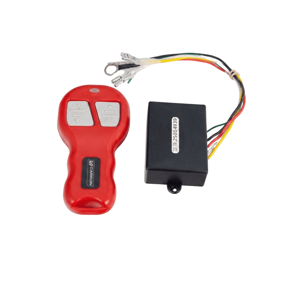 Carbon Offroad Wireless Winch Remote Control Kit | 24V