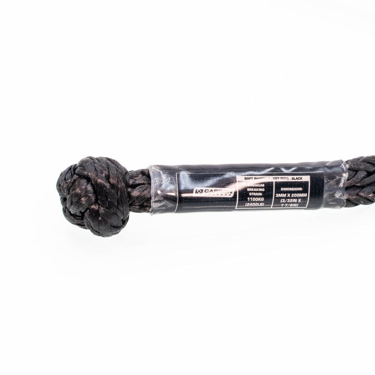 Carbon Offroad Soft Shackle Keyring | 1.1T
