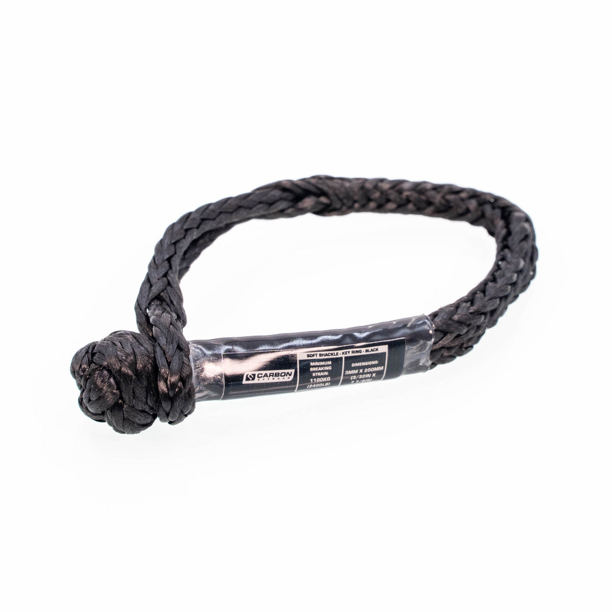 Carbon Offroad Soft Shackle Keyring | 1.1T