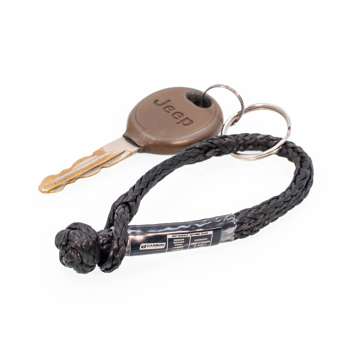 Carbon Offroad Soft Shackle Keyring | 1.1T