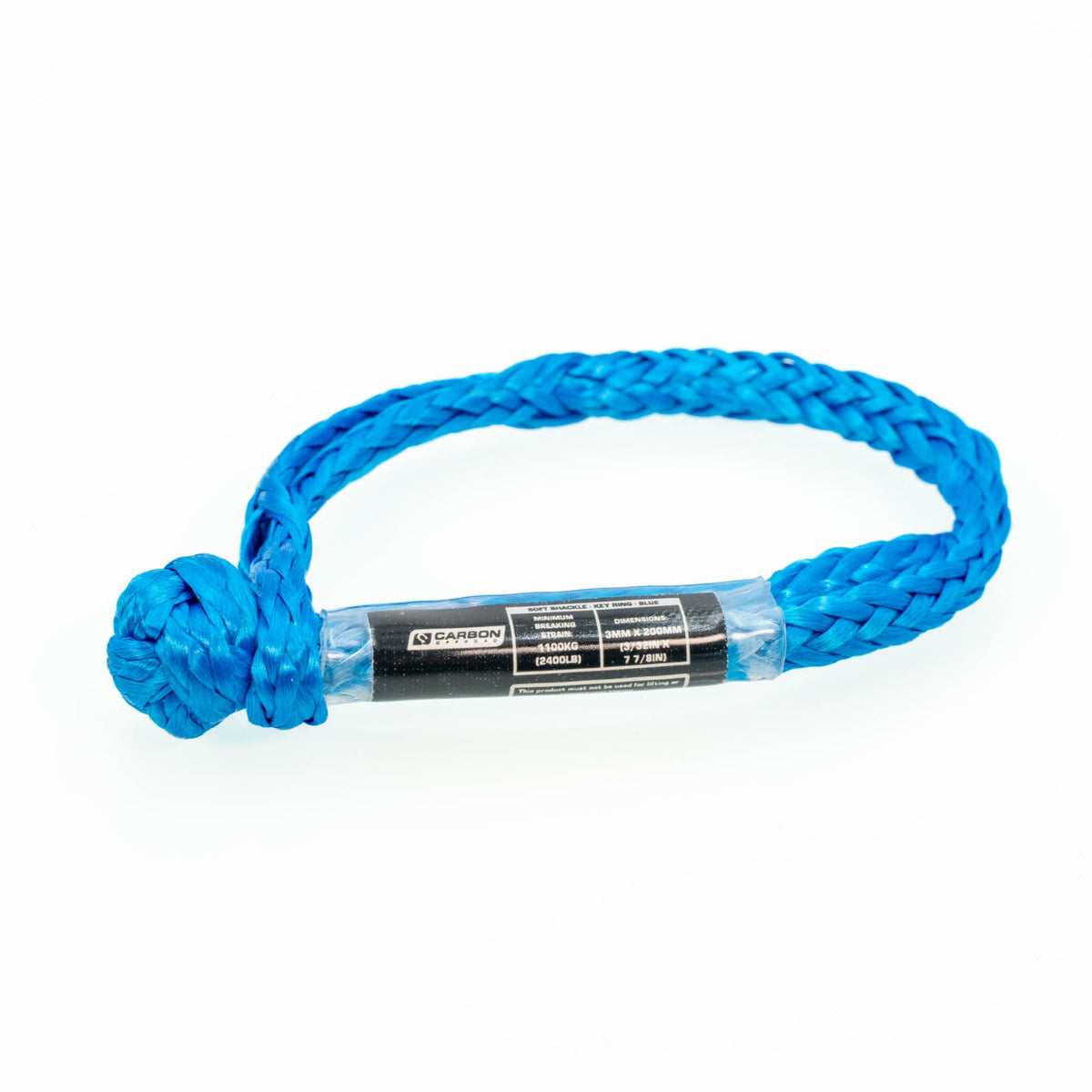 Carbon Offroad Soft Shackle Keyring | 1.1T