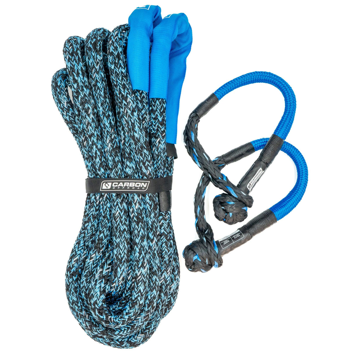 Carbon Offroad Large 4x4 Kinetic Rope & Soft Shackle Combo | 12T