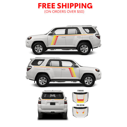 Taco Vinyl 4Runner Checkered Stripe Kit | '10 - '24 4Runner