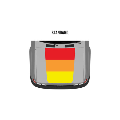 Taco Vinyl 80 Series Land Cruiser Retro Stripes