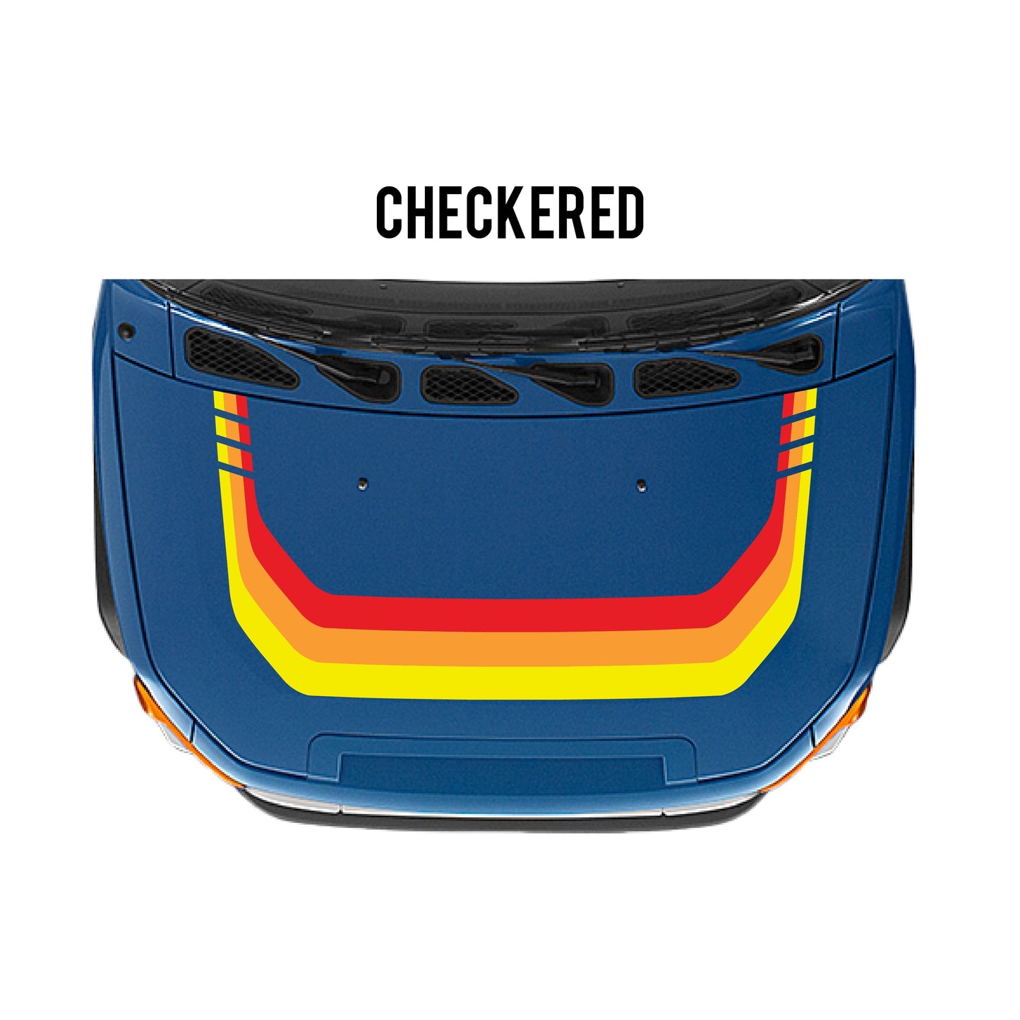 Taco Vinyl FJ Cruiser Checkered Stripe Kit | '07 - '14 FJ Cruiser