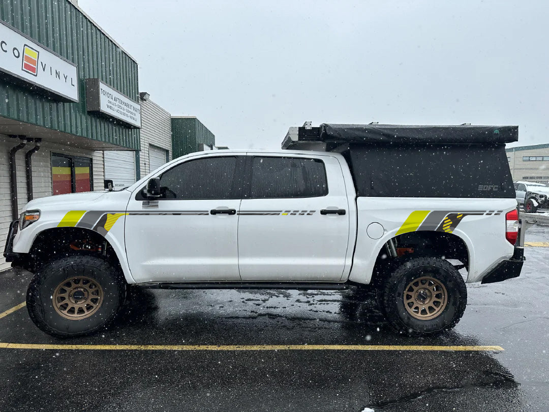 Taco Vinyl Tundra Heritage Side Stripes | '14 - '21 Tundra
