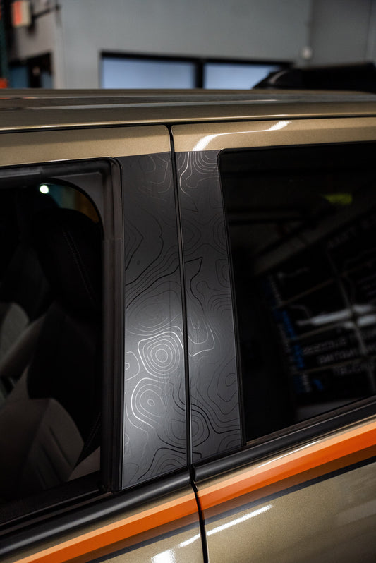 Taco Vinyl Tacoma/4Runner Door Pillar Decals | 24+ Tacoma / 25+ 4Runner
