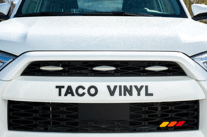 Taco Vinyl 4Runner Grille Lights | '10 - '24 4Runner
