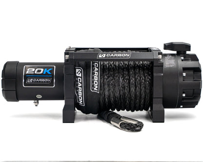 Carbon Offroad Scout Pro Extreme Duty Truck Winch | 20,000lb 24V Winch Only