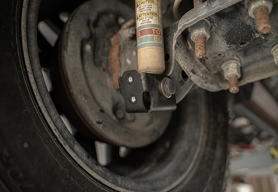 Cali Raised Rear Shock Skid Plate | '05 - '23 Tacoma