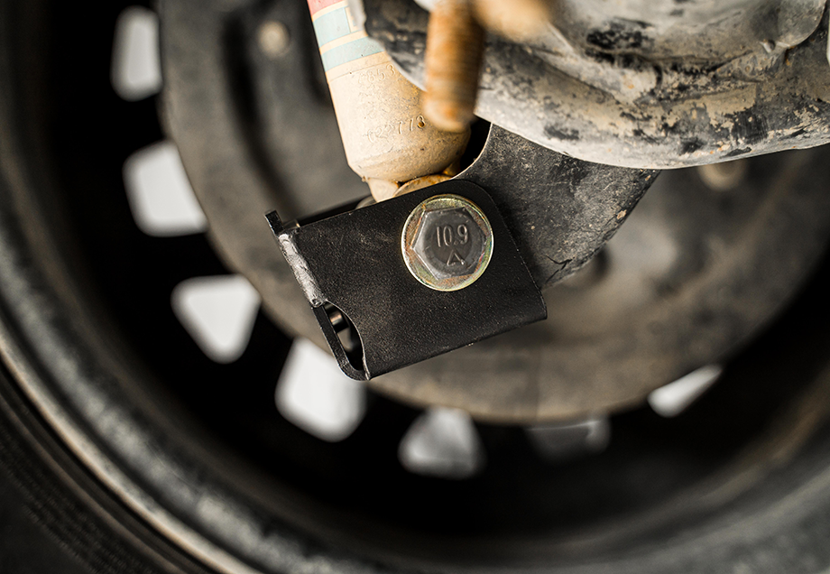 Cali Raised Rear Shock Skid Plate | '05 - '23 Tacoma