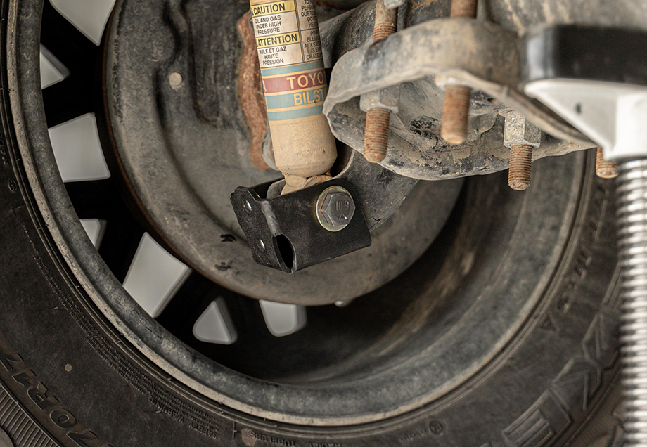 Cali Raised Rear Shock Skid Plate | '05 - '23 Tacoma