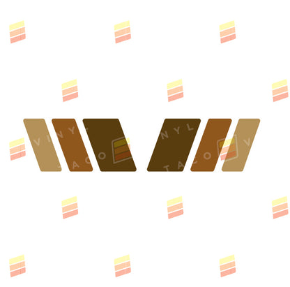 Taco Vinyl Rear Classic Decals