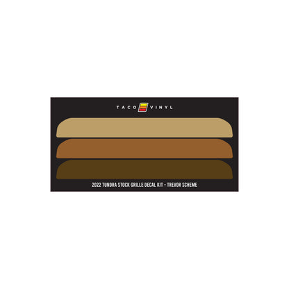 Taco Vinyl Tundra Offroad Grille Decal | '22+ Tundra