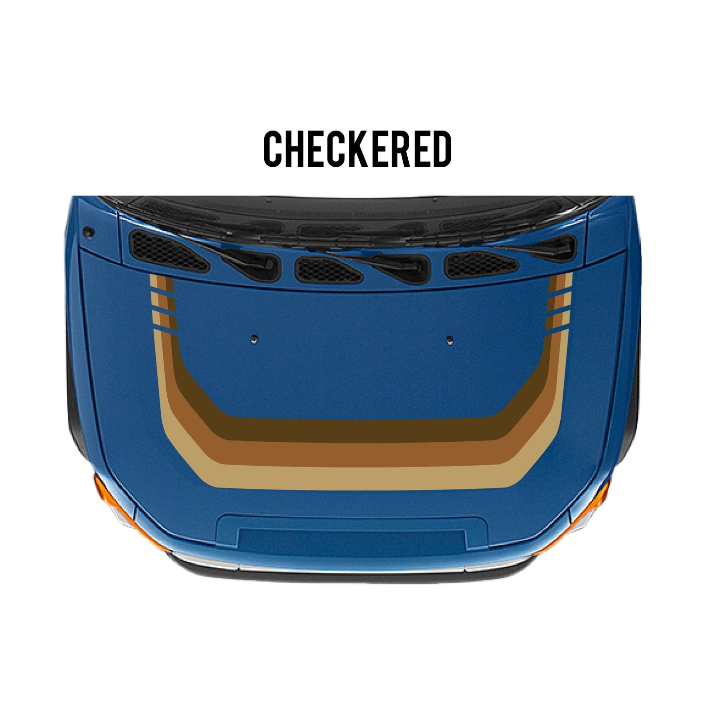 Taco Vinyl FJ Cruiser Checkered Stripe Kit | '07 - '14 FJ Cruiser