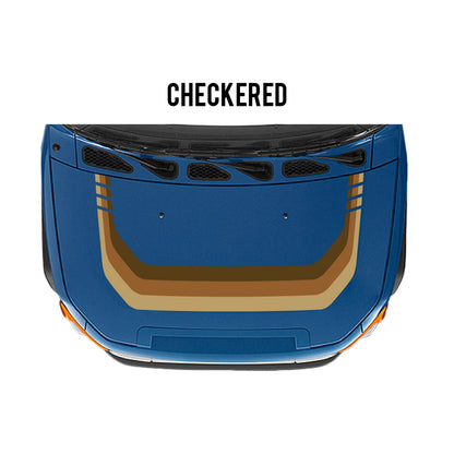 Taco Vinyl FJ Cruiser Checkered Stripe Kit | '07 - '14 FJ Cruiser