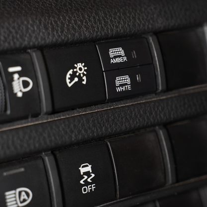 Square Style Dual Function Toyota OEM Style "AMBER & WHITE" Switch