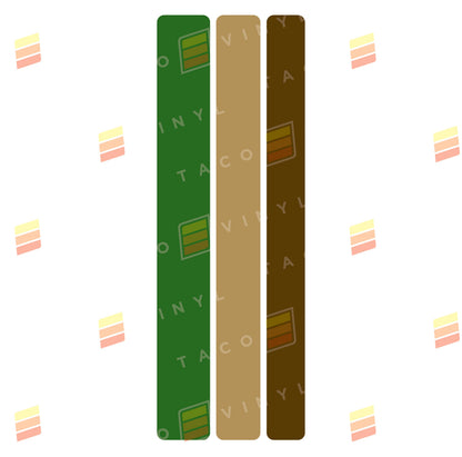 Large Universal Stripes
