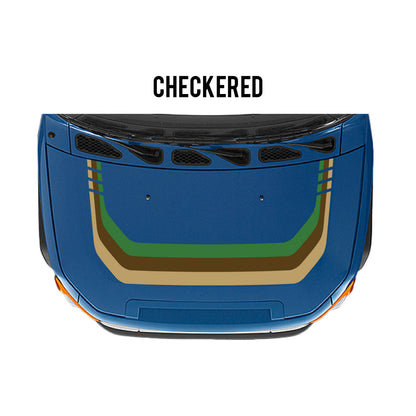 Taco Vinyl FJ Cruiser Checkered Stripe Kit | '07 - '14 FJ Cruiser