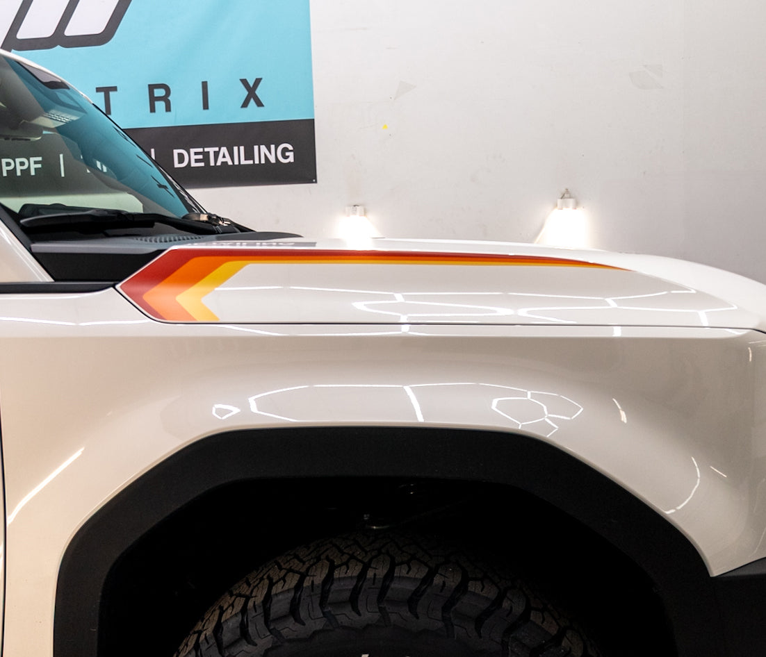 Taco Vinyl Land Cruiser 250 Hood Side Fangs | '24+ Land Cruiser