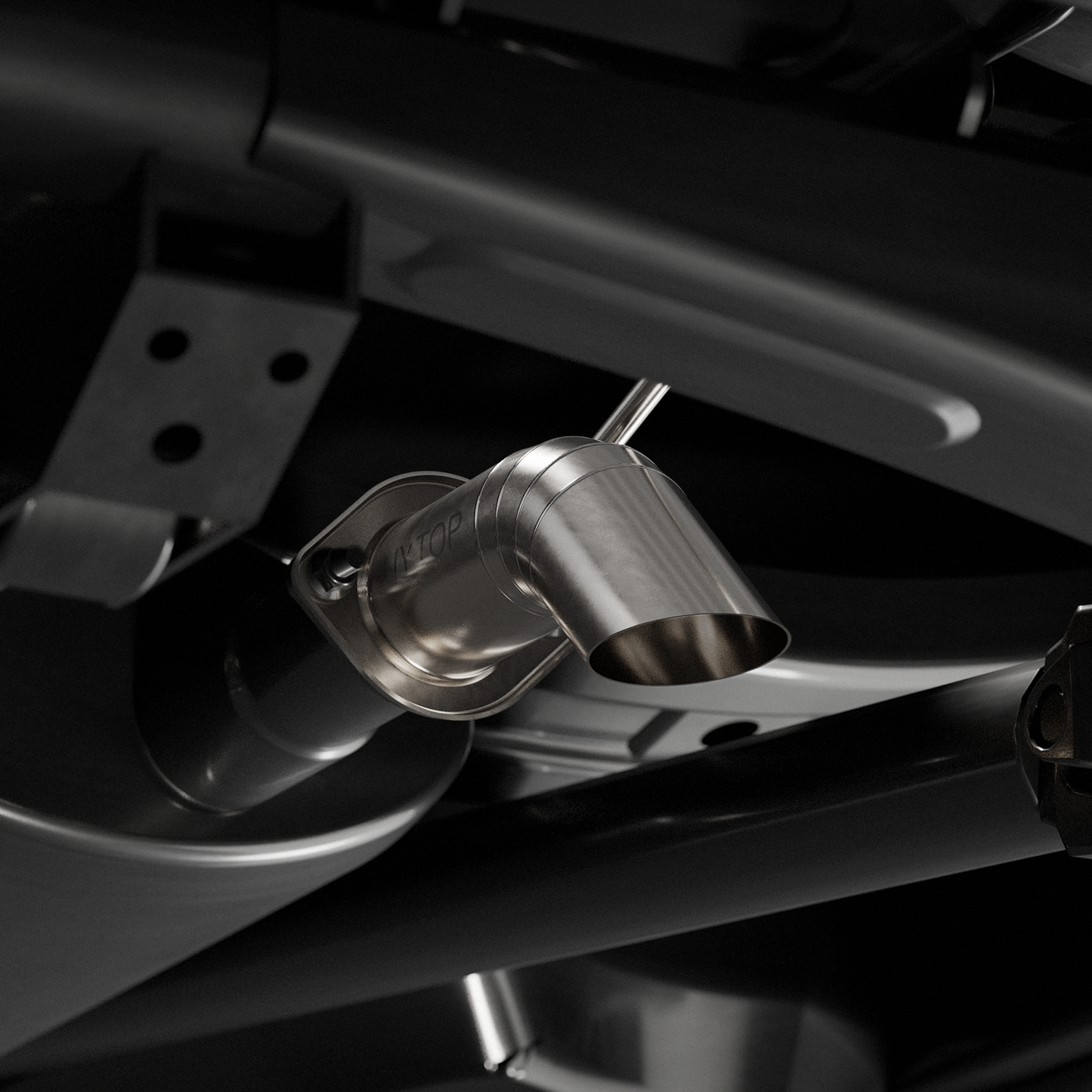 Toyota Tundra Titanium Axle Dump Exhaust Tip | '22+ Tundra