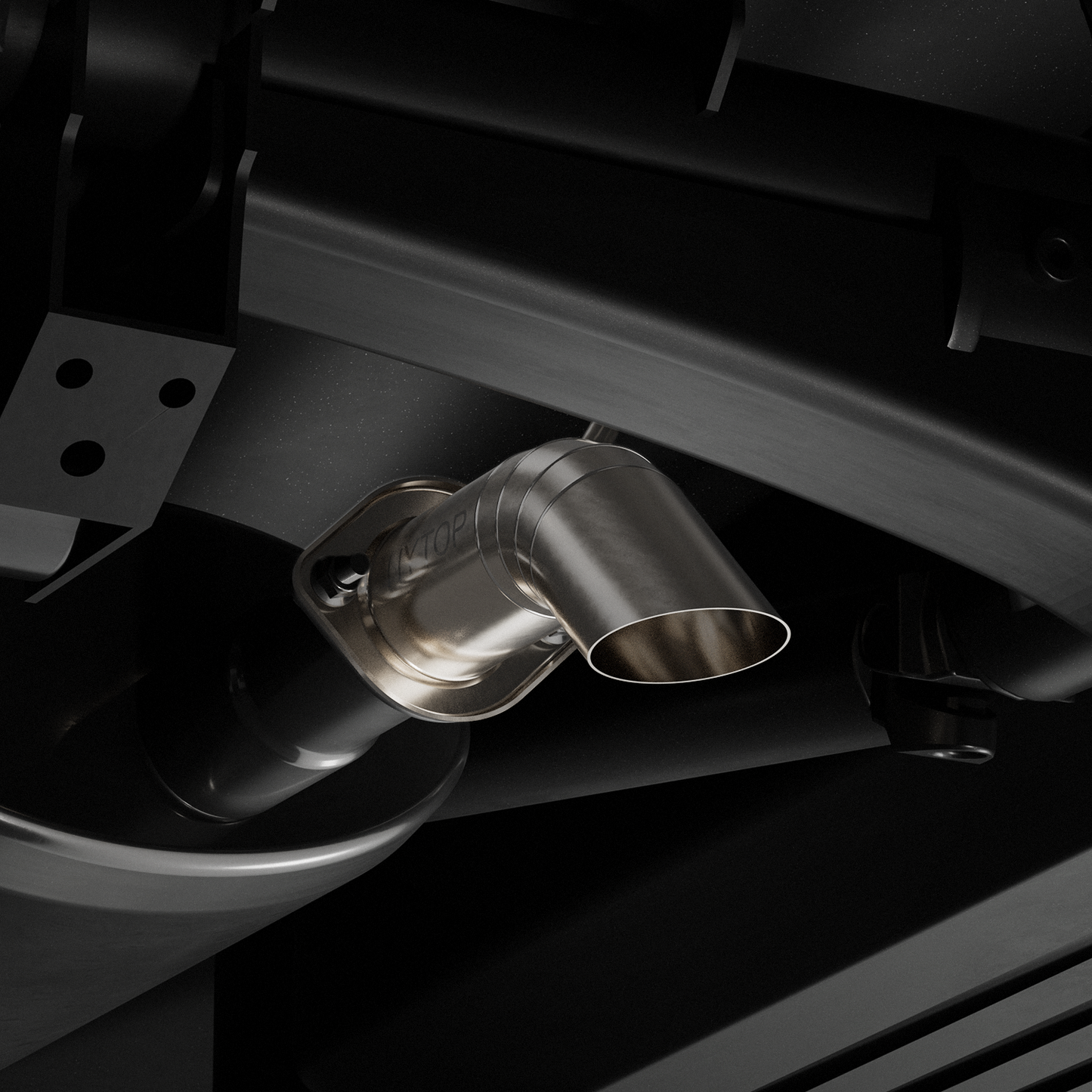 Toyota Tacoma Titanium Axle Dump Exhaust Tip | '24+ Tacoma