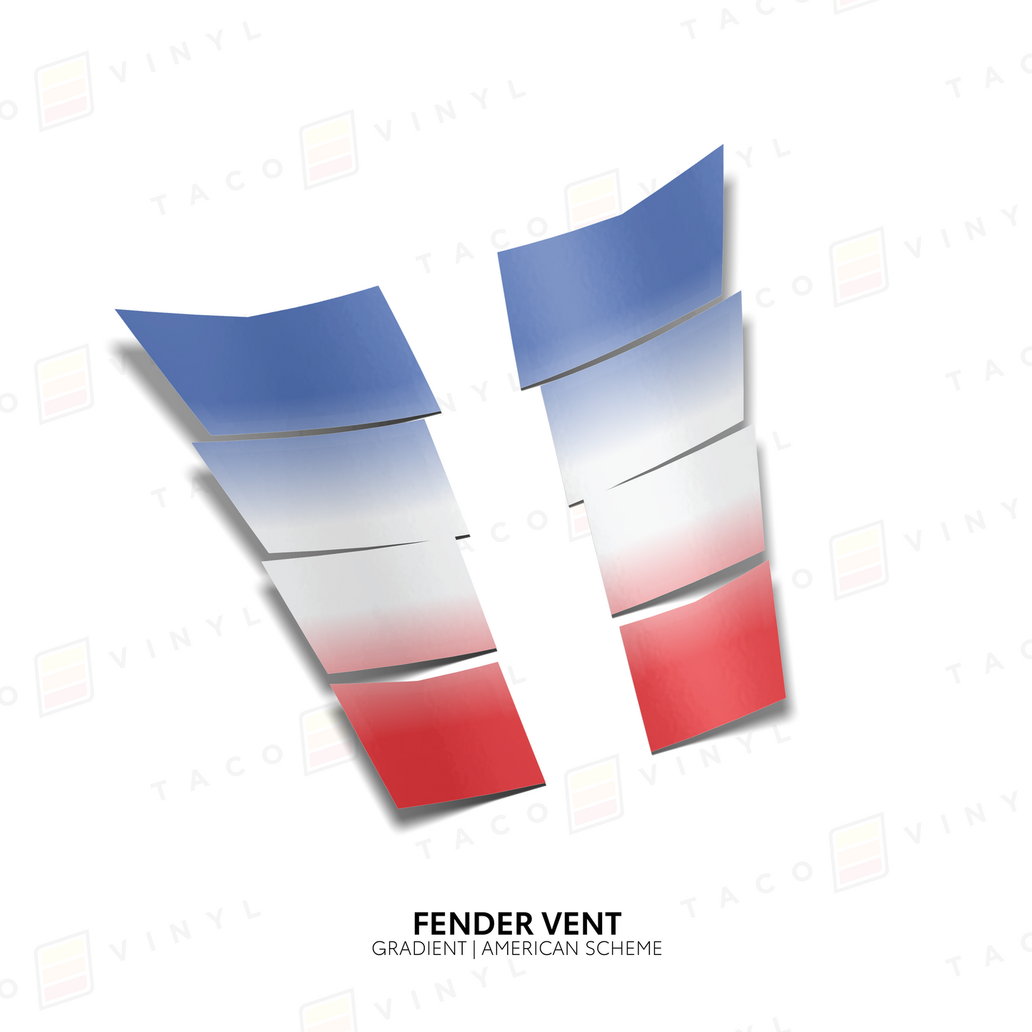Taco Vinyl Tacoma/4Runner Gradient Fender Vents | '24+ Tacoma/'25+ 4Runner