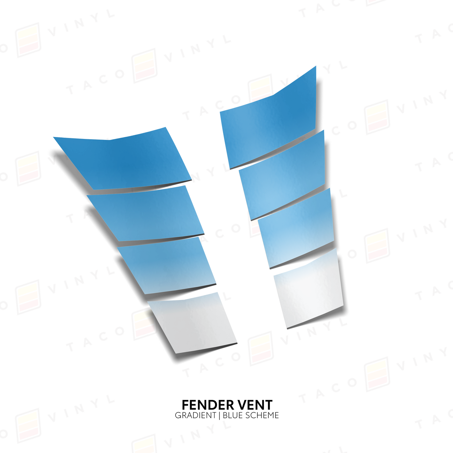 Taco Vinyl Tacoma/4Runner Gradient Fender Vents | '24+ Tacoma/'25+ 4Runner
