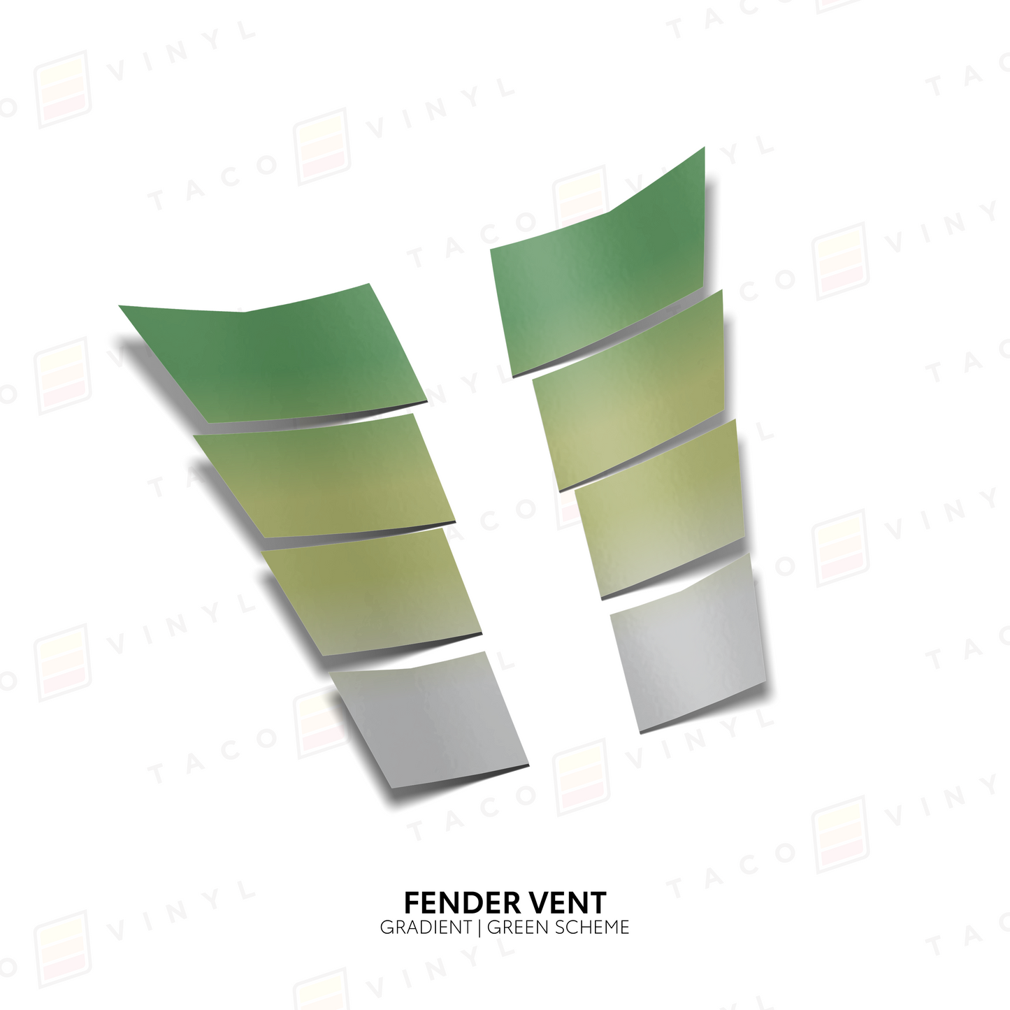Taco Vinyl Tacoma/4Runner Gradient Fender Vents | '24+ Tacoma/'25+ 4Runner