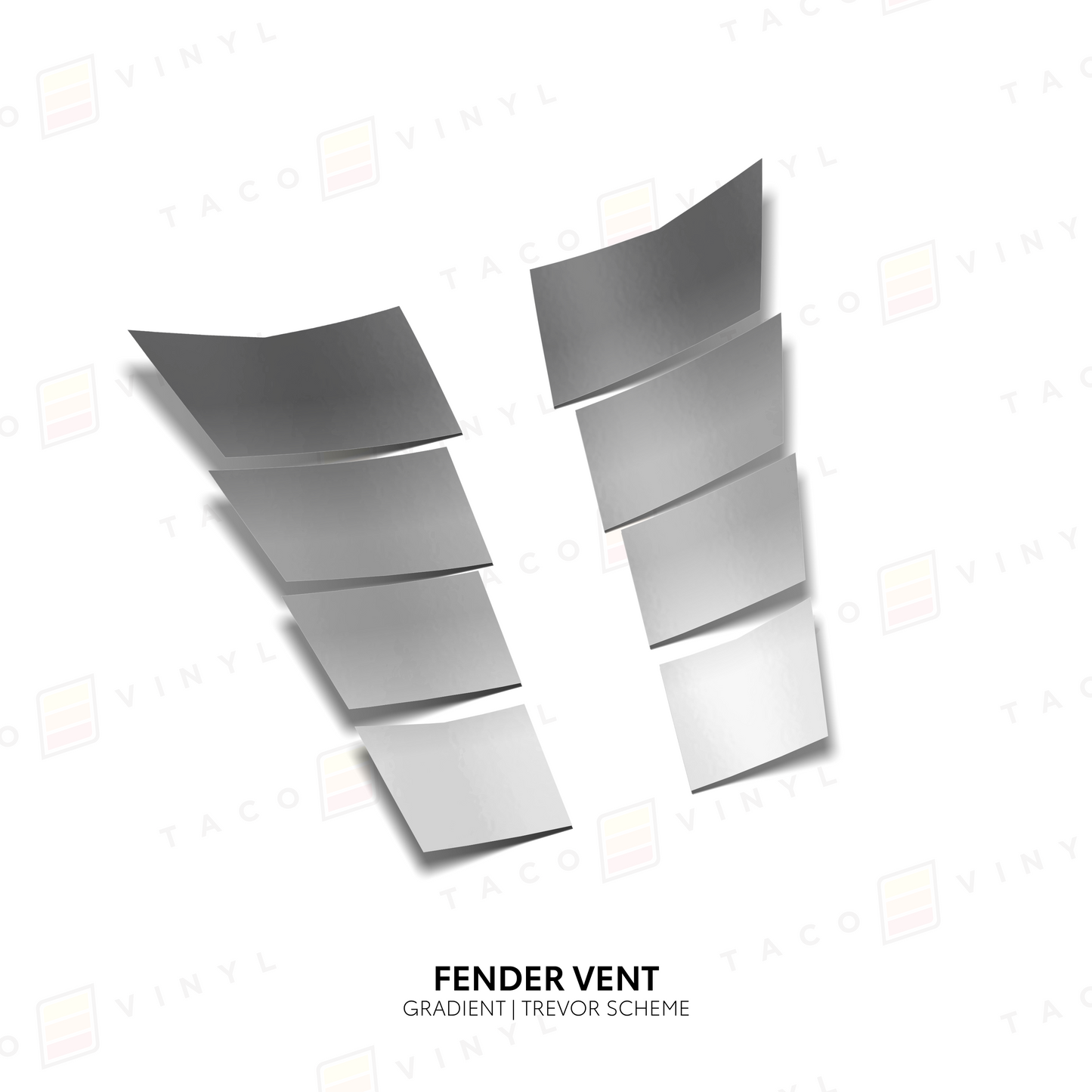 Taco Vinyl Tacoma/4Runner Gradient Fender Vents | '24+ Tacoma/'25+ 4Runner