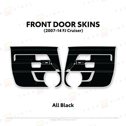 Taco Vinyl FJ Cruiser Door Skins | '07 - '14 FJ Cruiser
