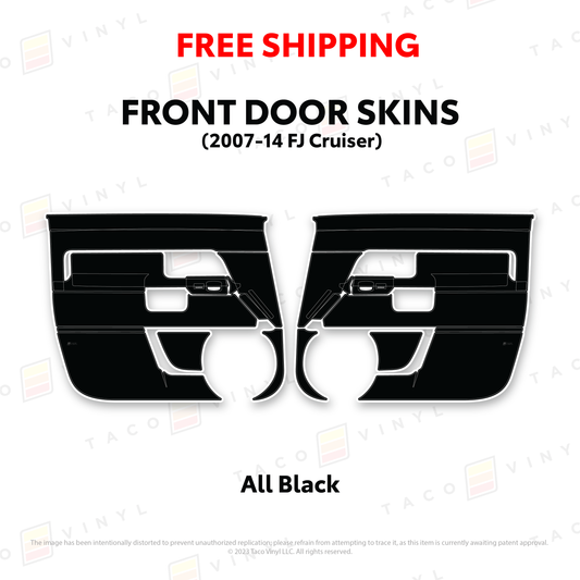 Taco Vinyl FJ Cruiser Door Skins | '07 - '14 FJ Cruiser