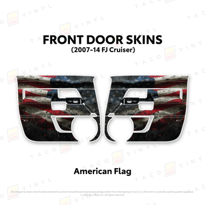 Taco Vinyl FJ Cruiser Door Skins | '07 - '14 FJ Cruiser