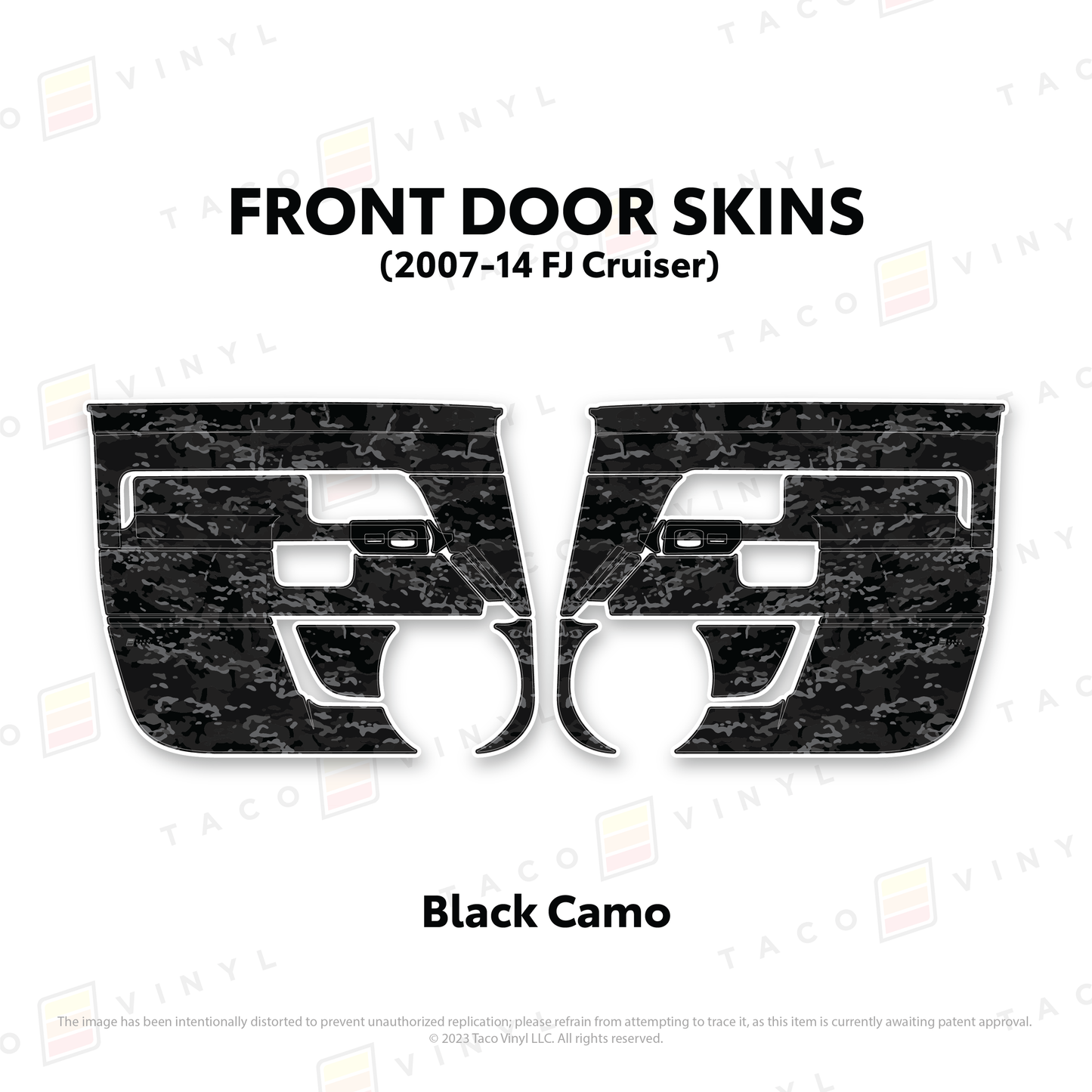 Taco Vinyl FJ Cruiser Door Skins | '07 - '14 FJ Cruiser
