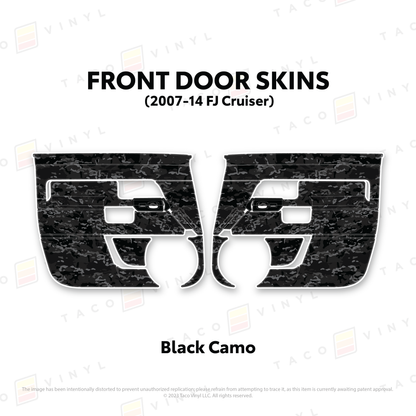 Taco Vinyl FJ Cruiser Door Skins | '07 - '14 FJ Cruiser