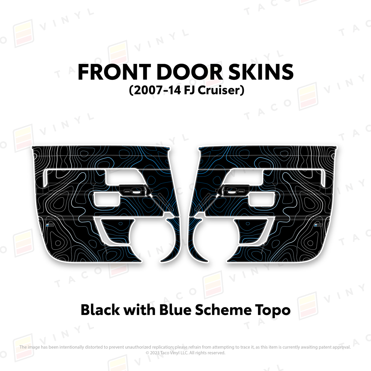 Taco Vinyl FJ Cruiser Door Skins | '07 - '14 FJ Cruiser