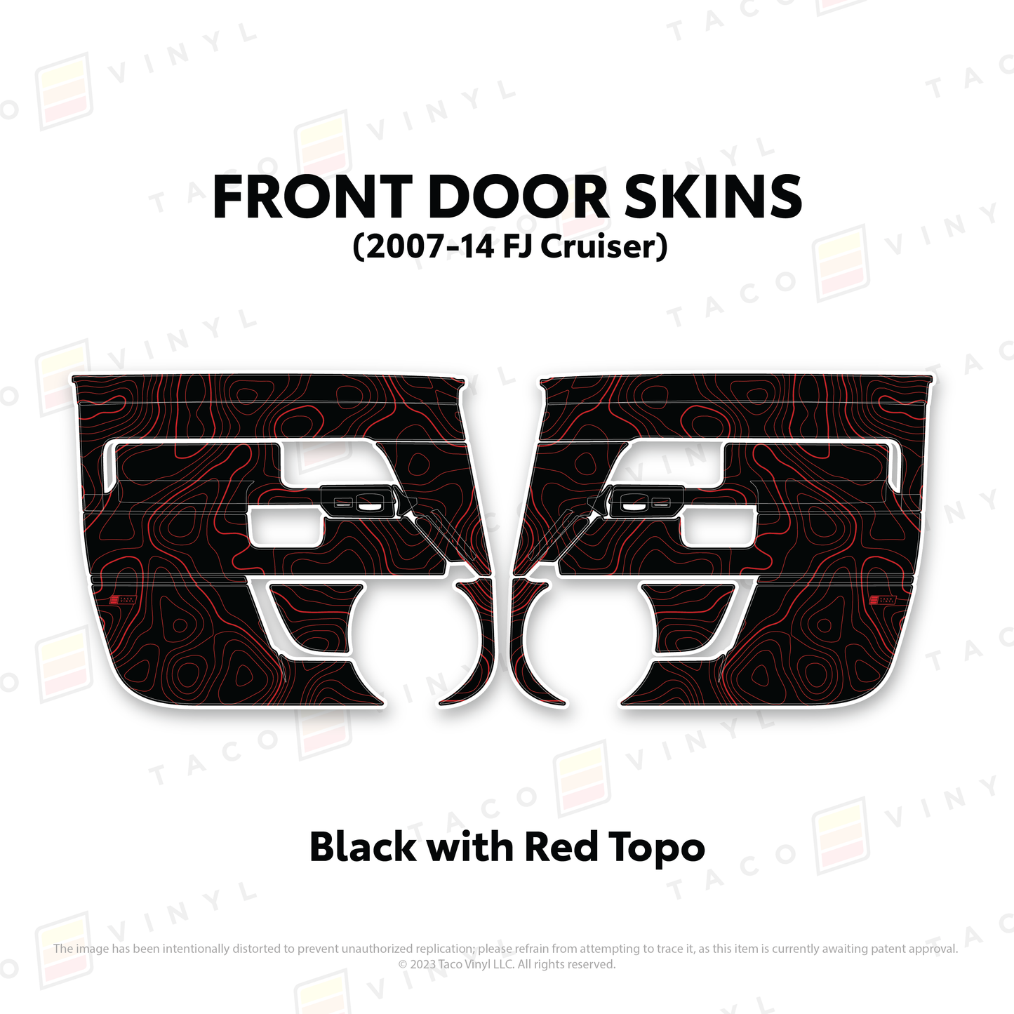 Taco Vinyl FJ Cruiser Door Skins | '07 - '14 FJ Cruiser