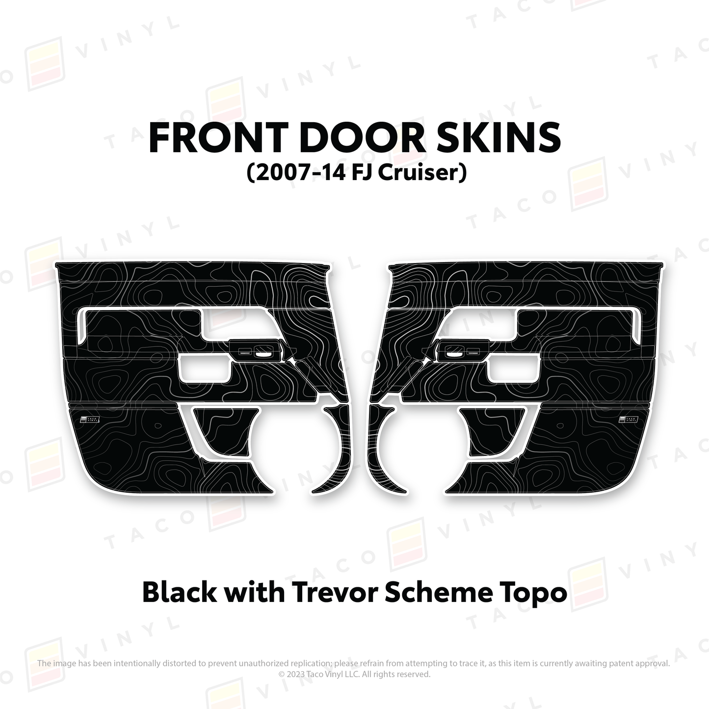 Taco Vinyl FJ Cruiser Door Skins | '07 - '14 FJ Cruiser