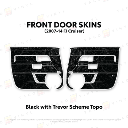 Taco Vinyl FJ Cruiser Door Skins | '07 - '14 FJ Cruiser