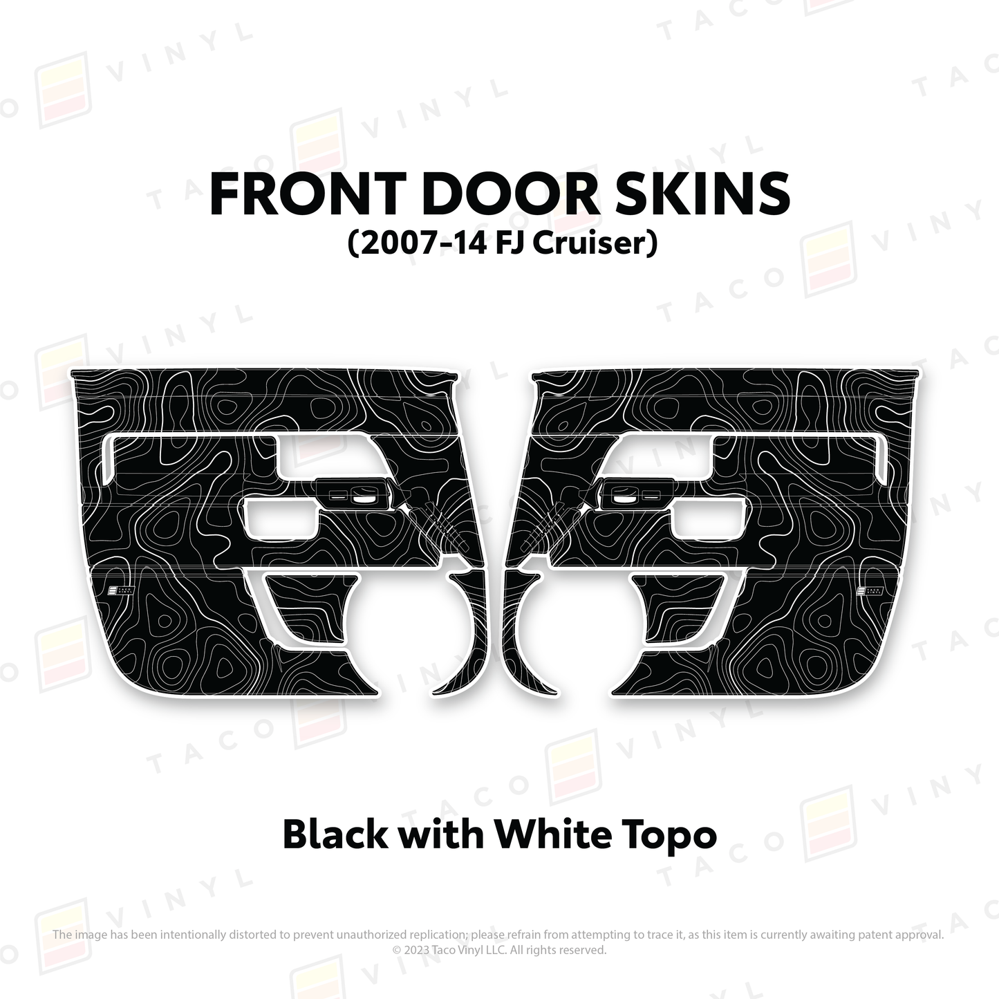 Taco Vinyl FJ Cruiser Door Skins | '07 - '14 FJ Cruiser
