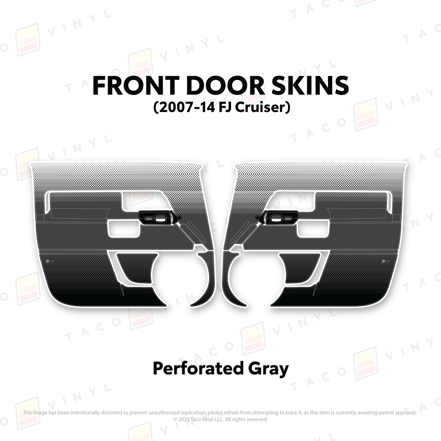 Taco Vinyl FJ Cruiser Door Skins | '07 - '14 FJ Cruiser