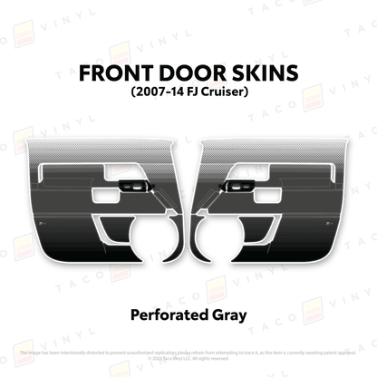 Taco Vinyl FJ Cruiser Door Skins | '07 - '14 FJ Cruiser