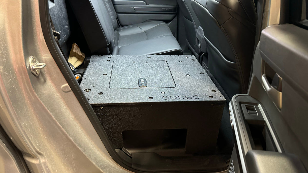 Goose Gear Non-Hybrid Double Cab Seat Delete | 2024+ Tacoma