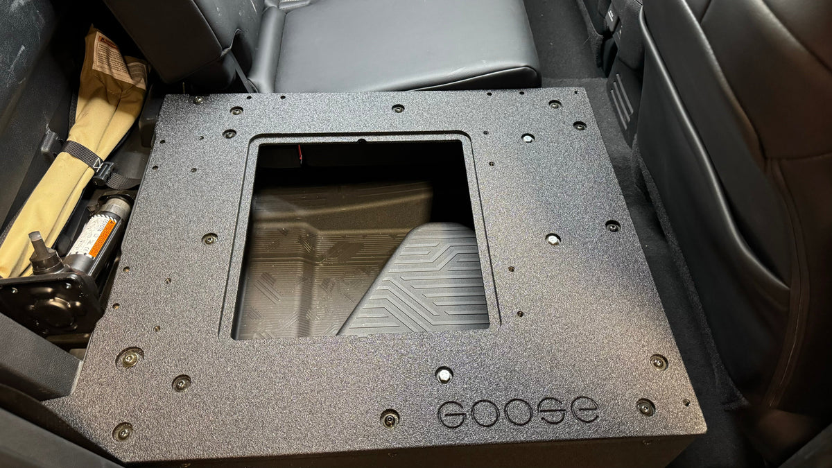 Goose Gear Non-Hybrid Double Cab Seat Delete | 2024+ Tacoma