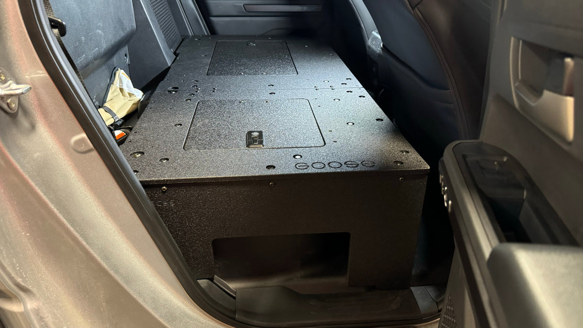 Goose Gear Non-Hybrid Double Cab Seat Delete | 2024+ Tacoma