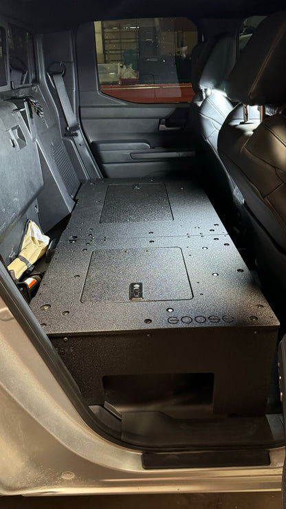 Goose Gear Non-Hybrid Double Cab Seat Delete | 2024+ Tacoma